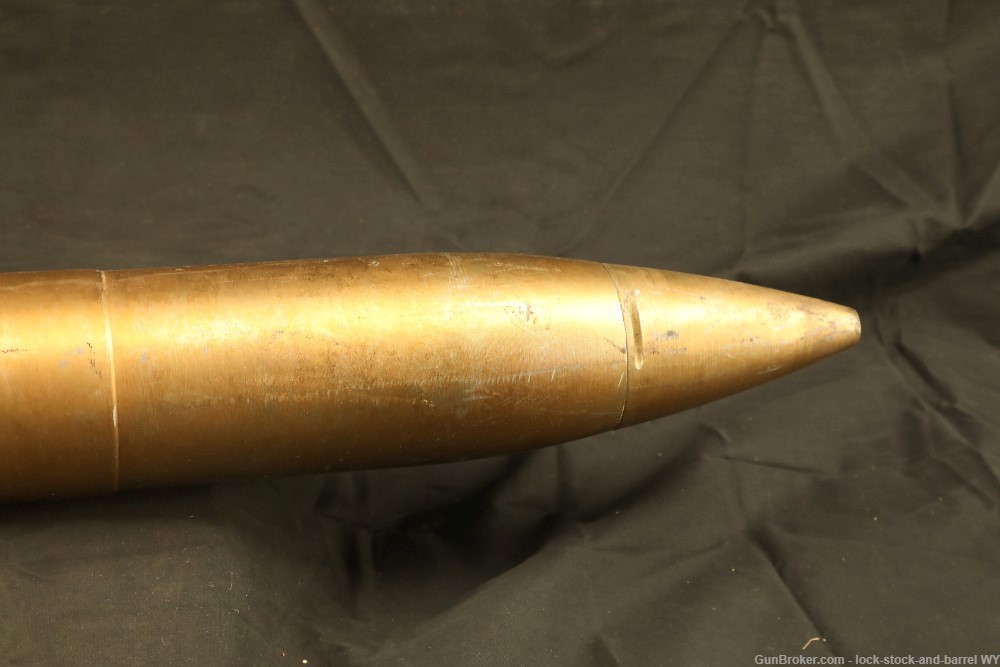 Vintage U.S. Navy 3"/50 Cal. Mk. 8 Gun Drill Dummy Round -img-7