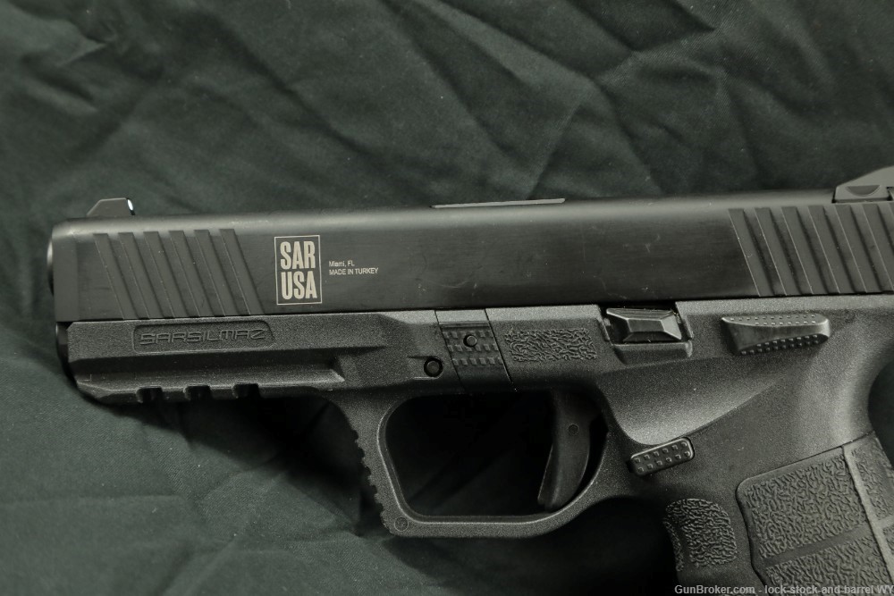 Sarsilmaz USA SAR9 9mm 4.5” Semi-AutoStriker Fired Pistol w/ Case-img-7