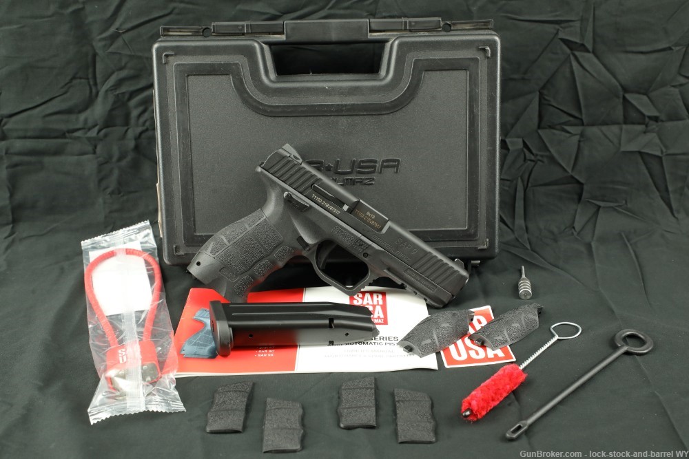 Sarsilmaz USA SAR9 9mm 4.5” Semi-AutoStriker Fired Pistol w/ Case-img-2
