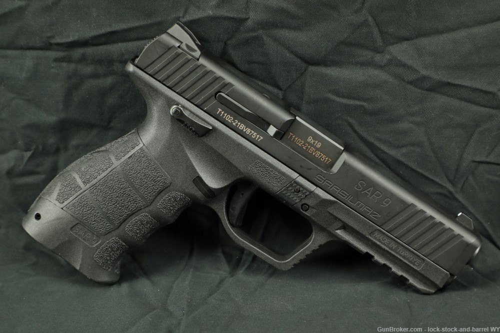 Sarsilmaz USA SAR9 9mm 4.5” Semi-AutoStriker Fired Pistol w/ Case-img-3