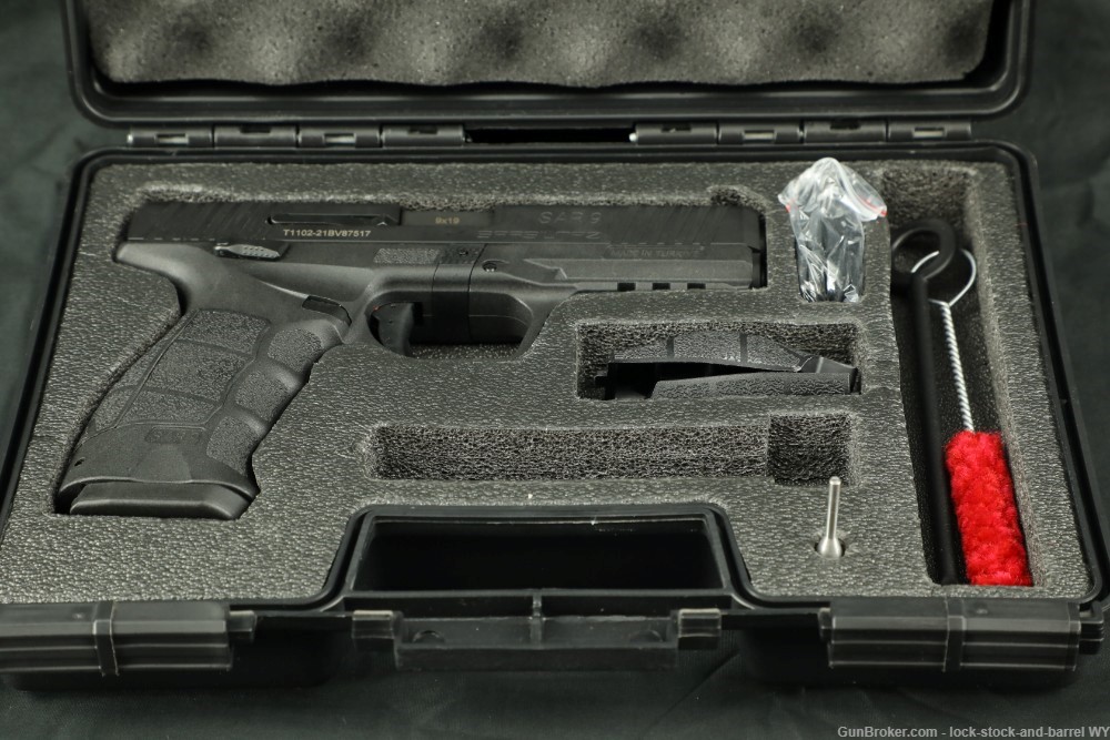 Sarsilmaz USA SAR9 9mm 4.5” Semi-AutoStriker Fired Pistol w/ Case-img-41