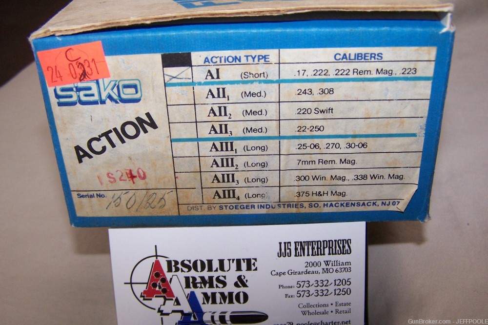 Sako A1 action for 223 and others New in box-img-2