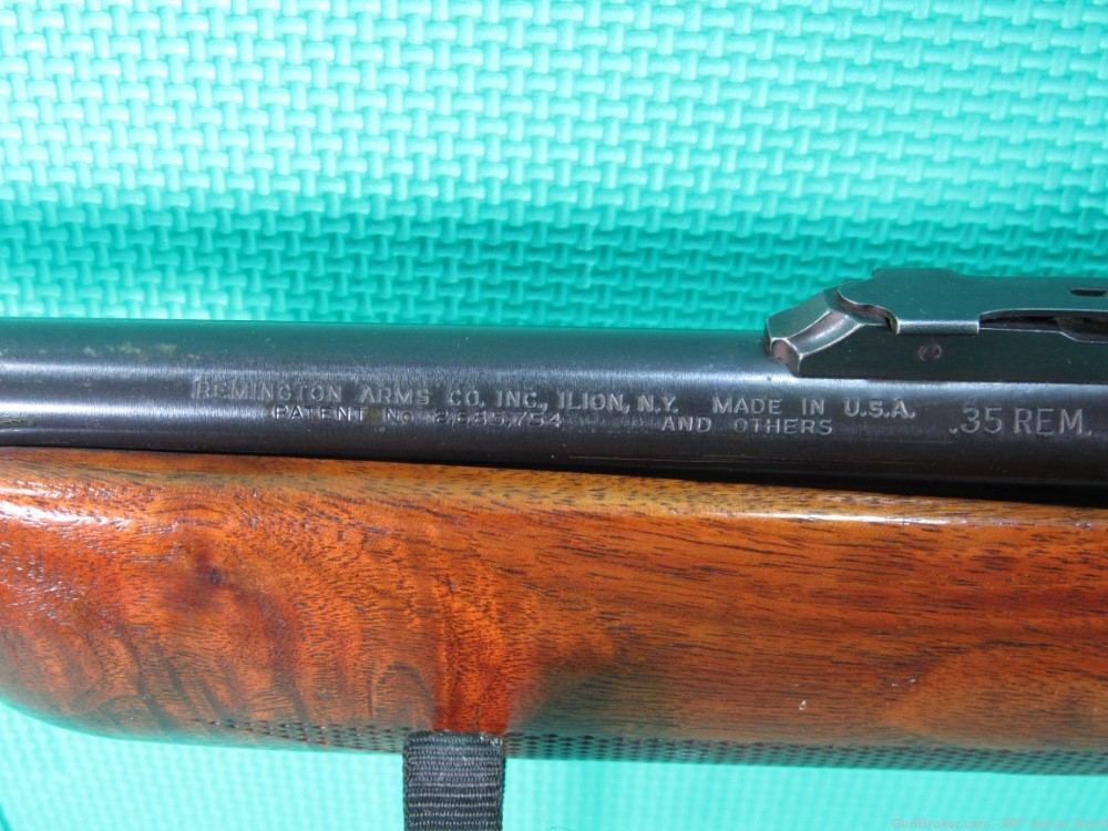 Remington 760 Gamemaster 35 Rem Pump Action 22” Made In 1966 Blued w/Wood -img-24
