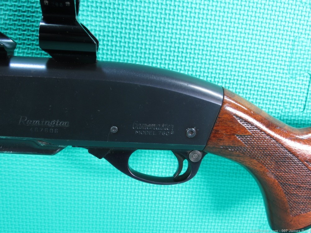 Remington 760 Gamemaster 35 Rem Pump Action 22” Made In 1966 Blued w/Wood -img-16