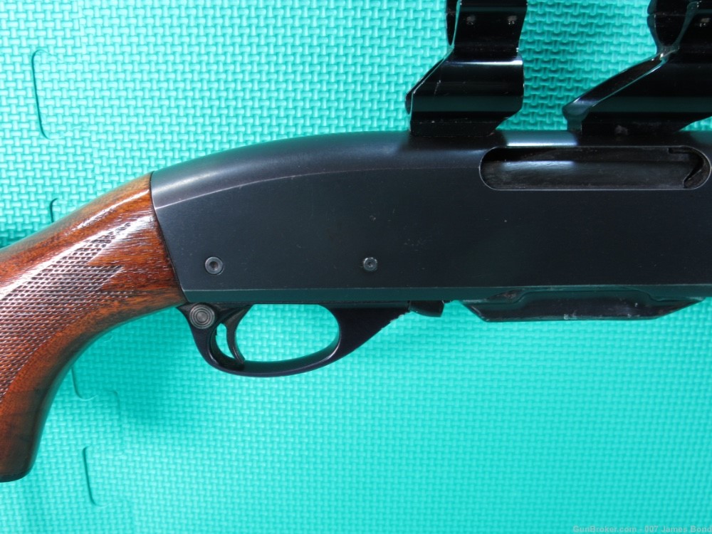 Remington 760 Gamemaster 35 Rem Pump Action 22” Made In 1966 Blued w/Wood -img-3