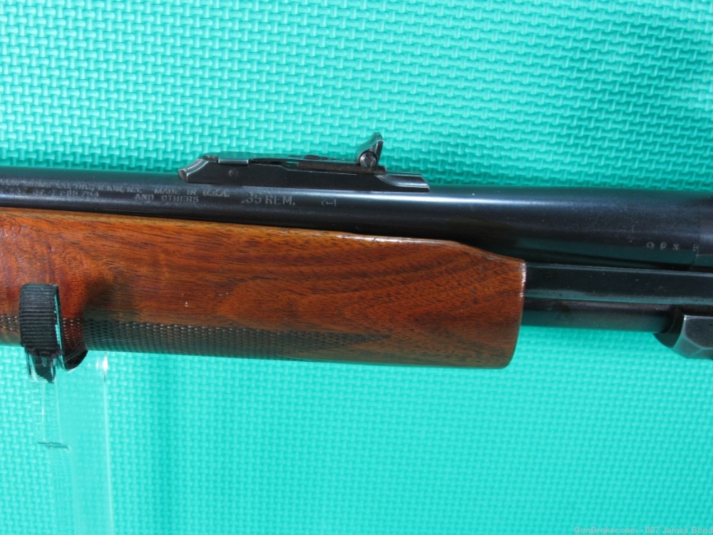 Remington 760 Gamemaster 35 Rem Pump Action 22” Made In 1966 Blued w/Wood -img-22