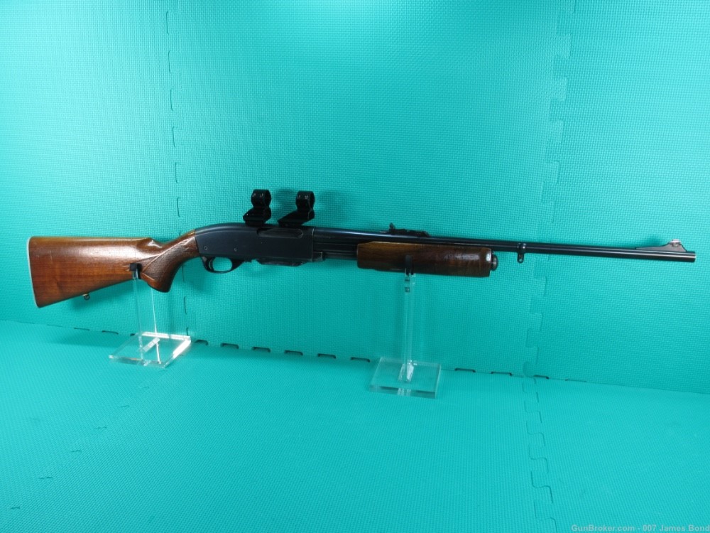 Remington 760 Gamemaster 35 Rem Pump Action 22” Made In 1966 Blued w/Wood -img-0