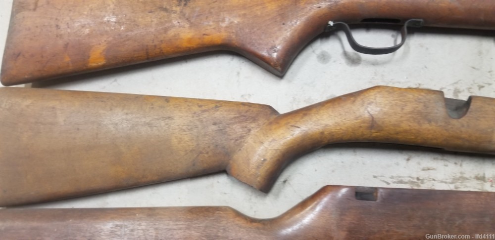 Rifle stocks, Vintage Wood Stock various makes-img-5