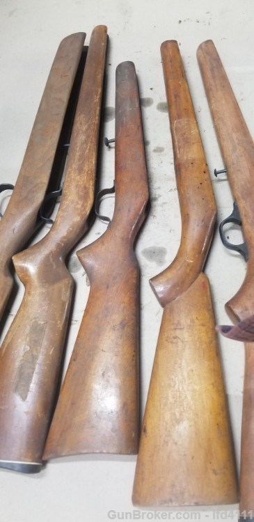Rifle stocks, Vintage Wood Stock various makes-img-19