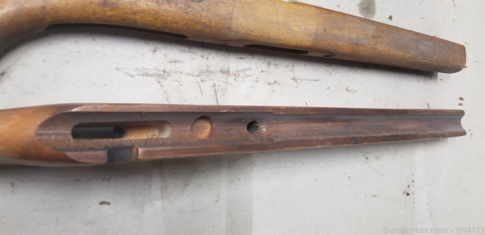 Rifle stocks, Vintage Wood Stock various makes-img-12