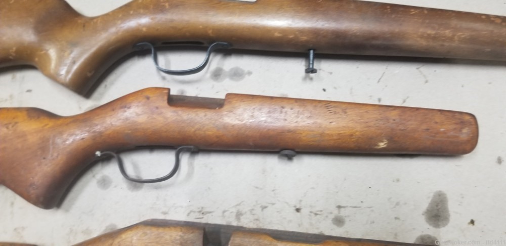Rifle stocks, Vintage Wood Stock various makes-img-7