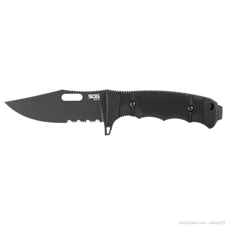 SOG Knives & Tools, Seal FX, 4.3" Fixed Blade Knife, Clip Point -img-0