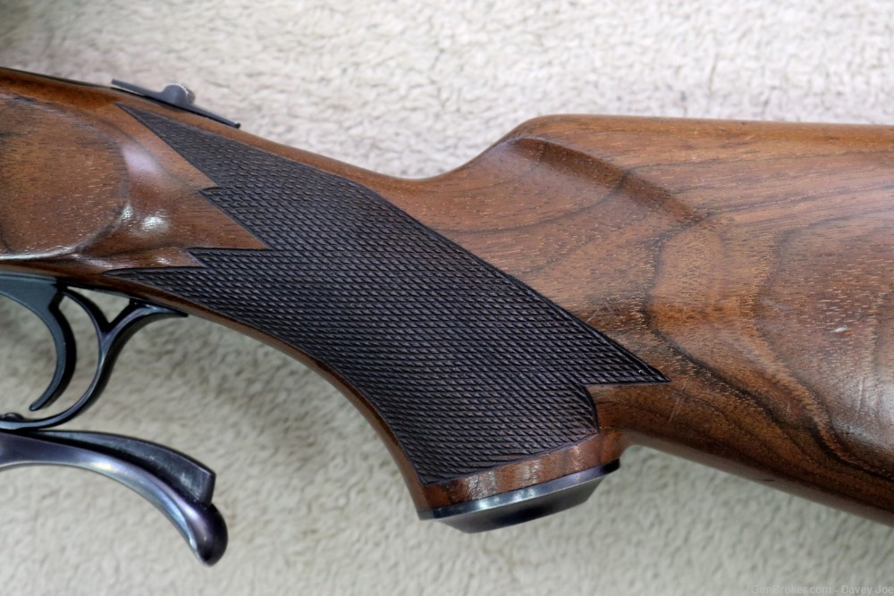 Quality Ruger No 1-H Tropical 375 H&H Magnum with scope 1979-img-14