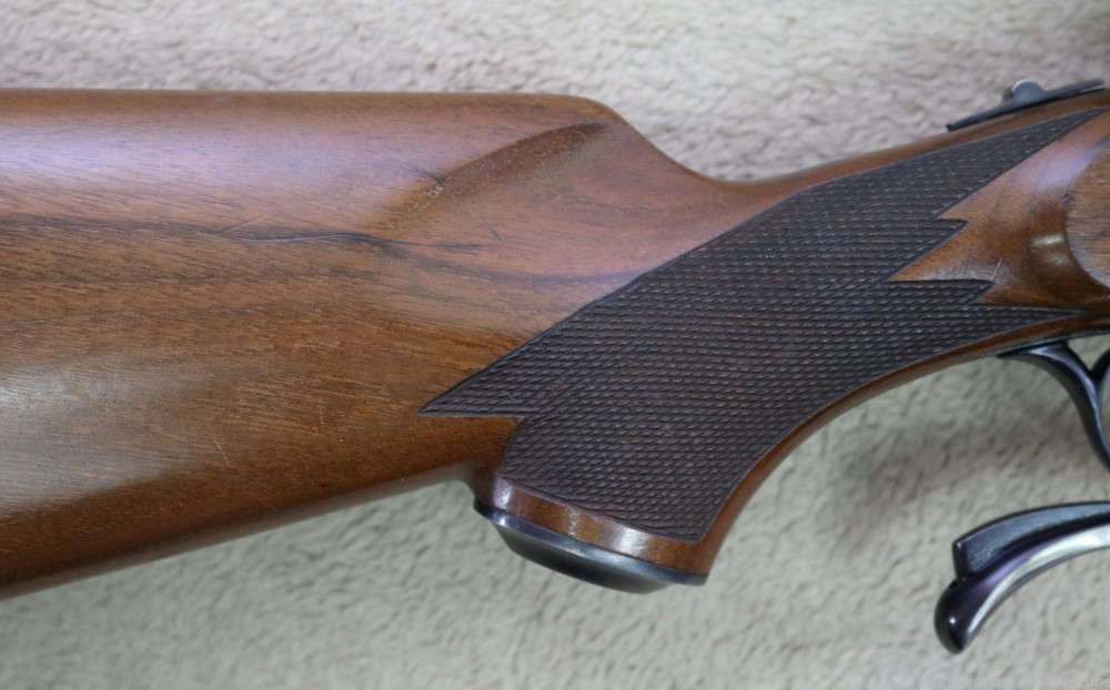 Quality Ruger No 1-H Tropical 375 H&H Magnum with scope 1979-img-2