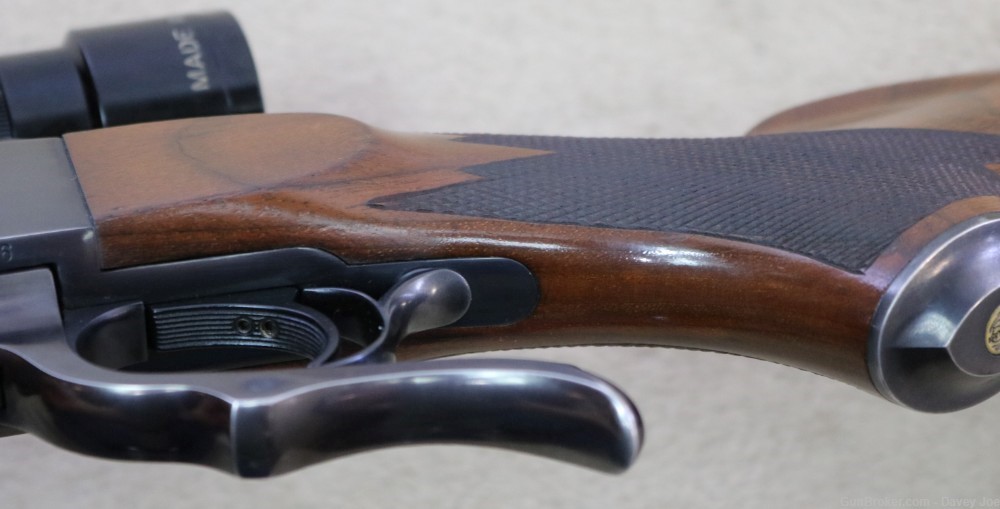 Quality Ruger No 1-H Tropical 375 H&H Magnum with scope 1979-img-33