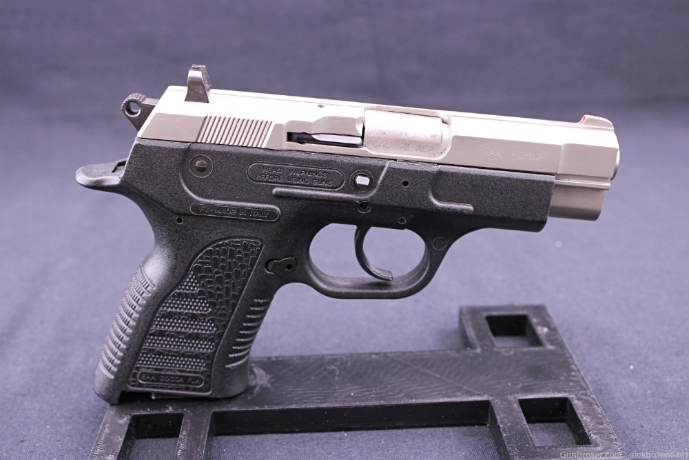 EAA TANFOGLIO WITNESS P 45 ACP 3.7" BBL STAINLESS STEEL TWO TONE-img-6