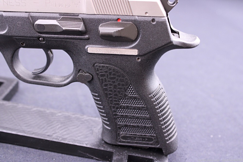 EAA TANFOGLIO WITNESS P 45 ACP 3.7" BBL STAINLESS STEEL TWO TONE-img-11