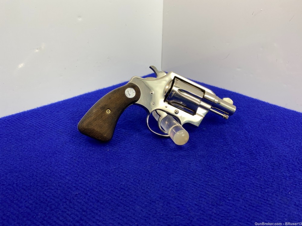 1964 Colt Detective Special .38 Spl SCARCE NICKEL MODEL *Simply Gorgeous*-img-10