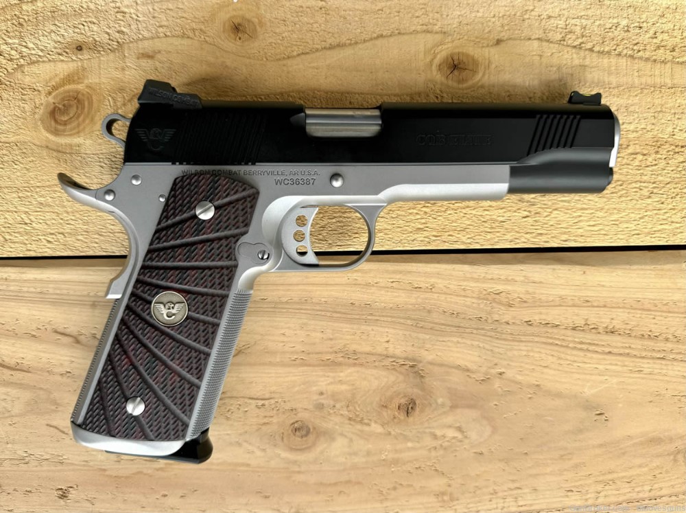 Wilson Combat CQB Elite Pistol. 45 ACP, 5", Two-Tone, NIB-img-1