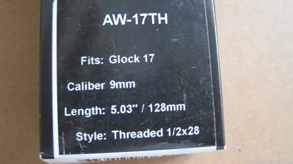 LWD Alphawolf FOR G17 9MM Threaded  barrel. AW-17TH-img-4
