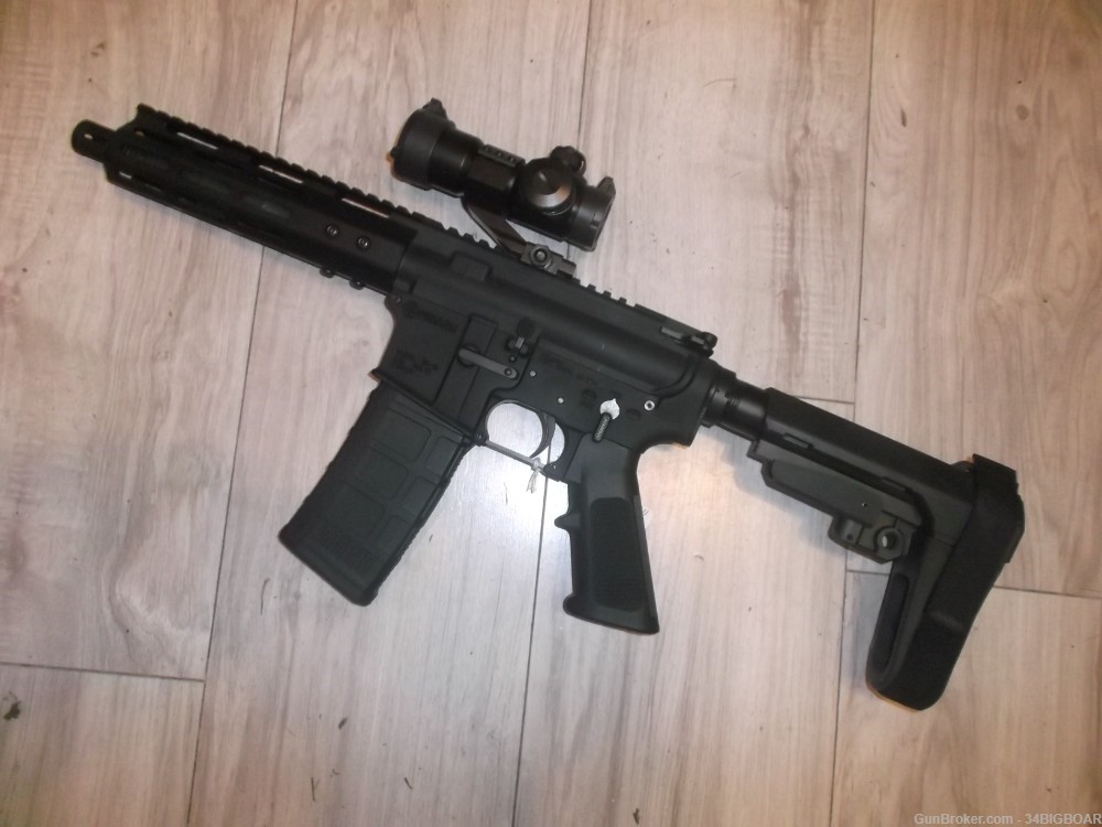 FED ARM AR-15 5.56 MM PISTOL W/BRACE AND RED DOT FEDERAL ARMAMENT-img-0
