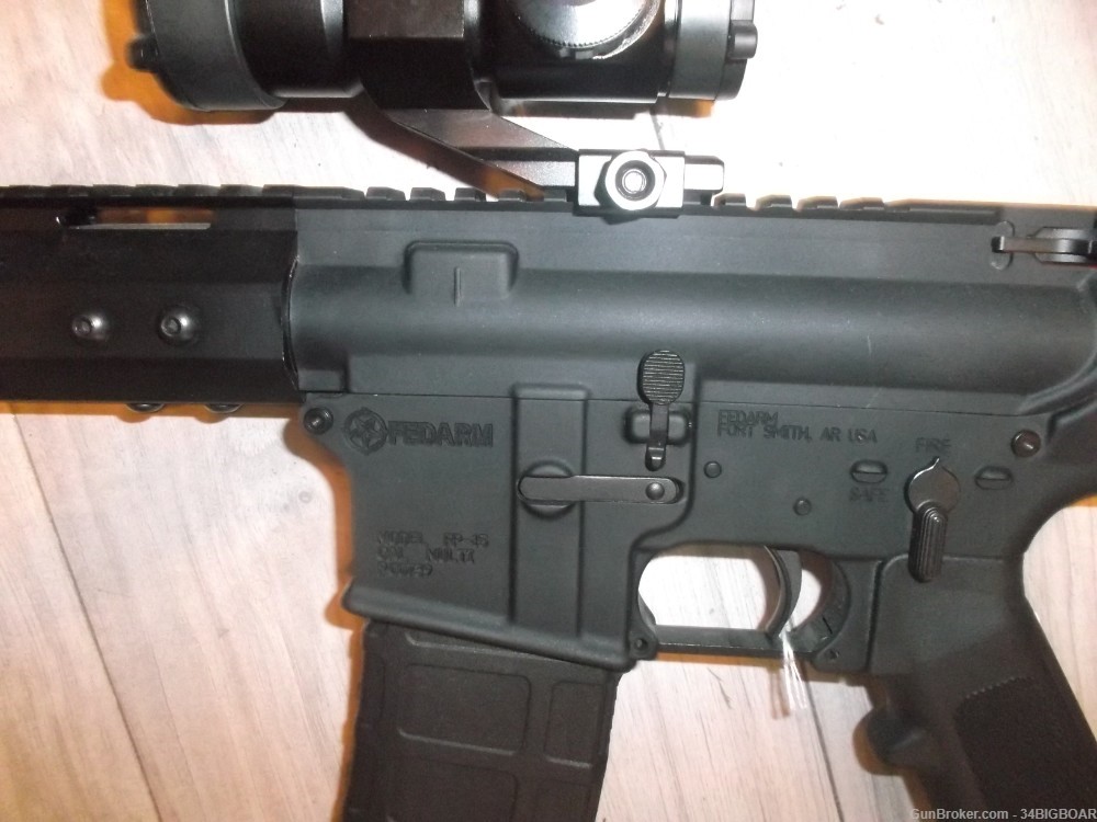 FED ARM AR-15 5.56 MM PISTOL W/BRACE AND RED DOT FEDERAL ARMAMENT-img-1