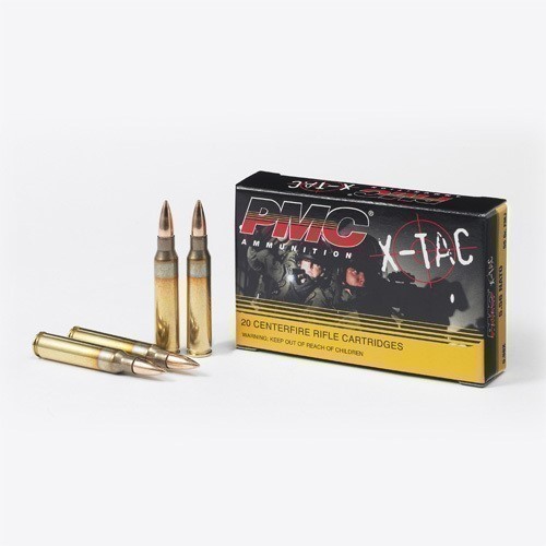 500 Rounds 556 PMC Xtac Ammo FMJ New Ar colt 223 .556-img-0