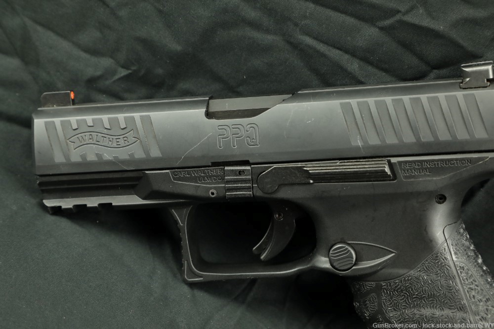 German Walther PPQ M2 9mm 4” Semi Auto Striker Fired Pistol w/ Case -img-7