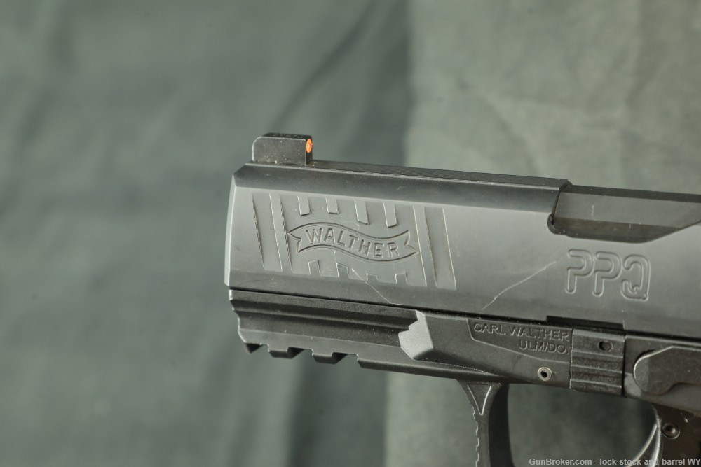 German Walther PPQ M2 9mm 4” Semi Auto Striker Fired Pistol w/ Case -img-22