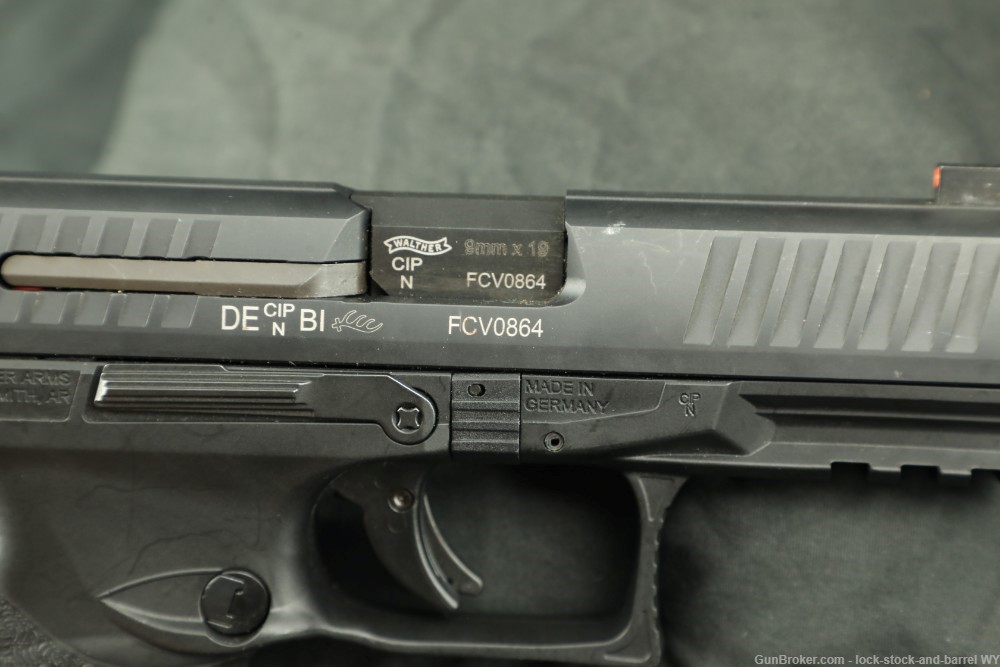 German Walther PPQ M2 9mm 4” Semi Auto Striker Fired Pistol w/ Case -img-20