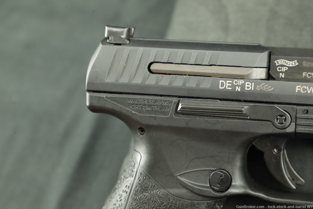 German Walther PPQ M2 9mm 4” Semi Auto Striker Fired Pistol w/ Case -img-17
