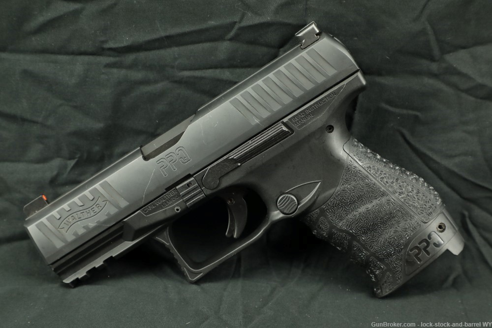 German Walther PPQ M2 9mm 4” Semi Auto Striker Fired Pistol w/ Case -img-6