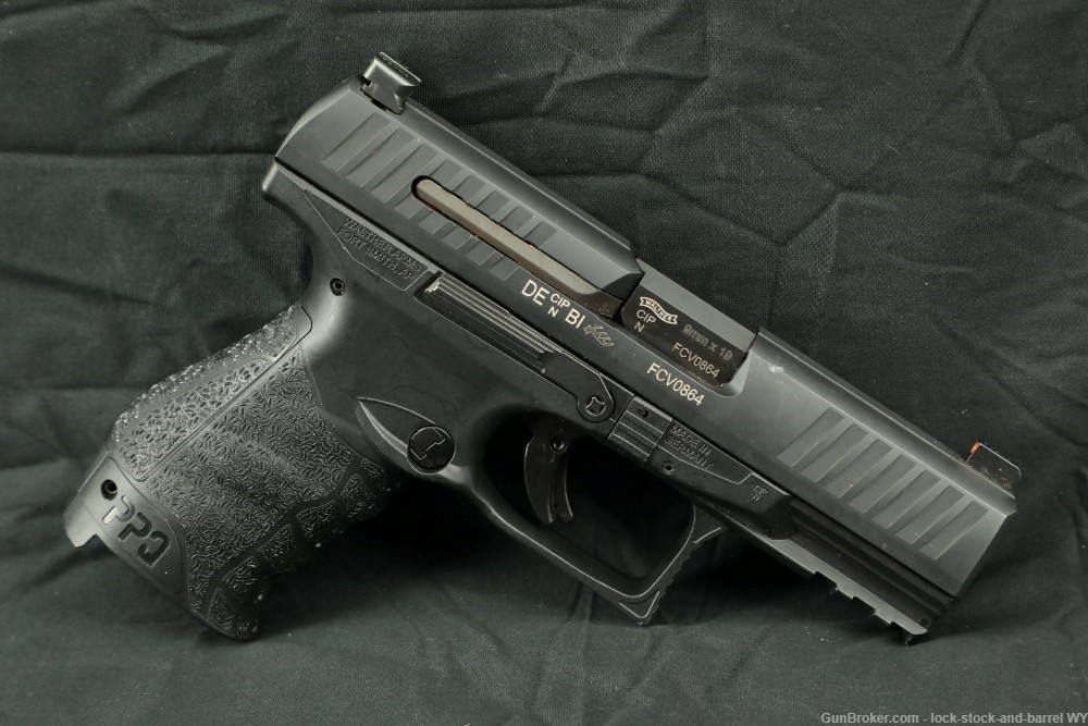 German Walther PPQ M2 9mm 4” Semi Auto Striker Fired Pistol w/ Case -img-3