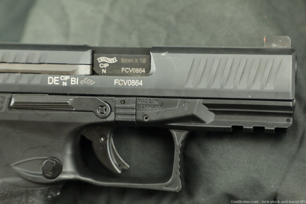 German Walther PPQ M2 9mm 4” Semi Auto Striker Fired Pistol w/ Case -img-21