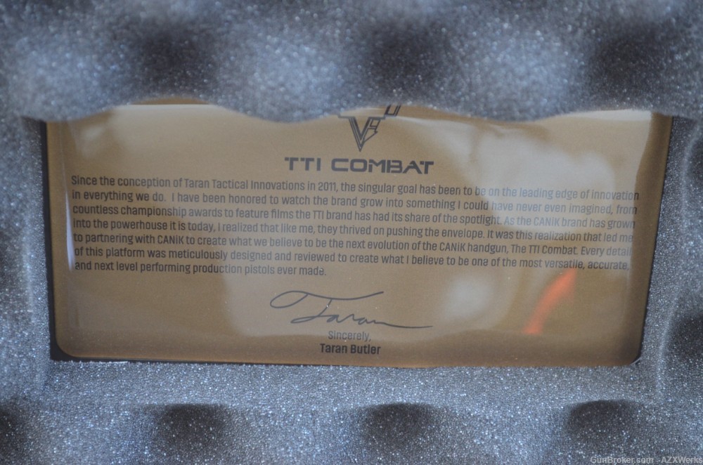 Canik Taran Tactical Inc TTI Combat 18rd New 4.6" -img-3