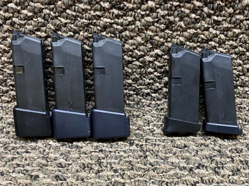 Glock 43 9mm Black Finish 5 Mags Taran Tactical/Pearce Plates 3.41" BBL 9+1-img-20