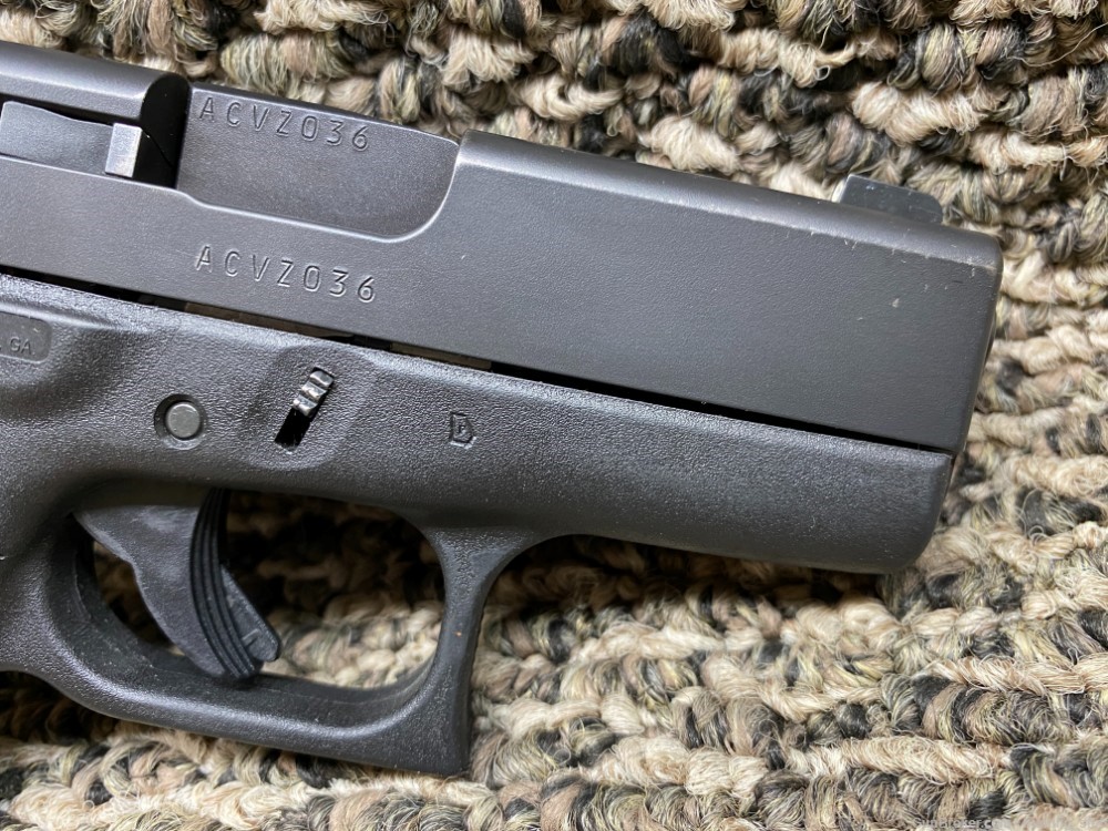 Glock 43 9mm Black Finish 5 Mags Taran Tactical/Pearce Plates 3.41" BBL 9+1-img-6
