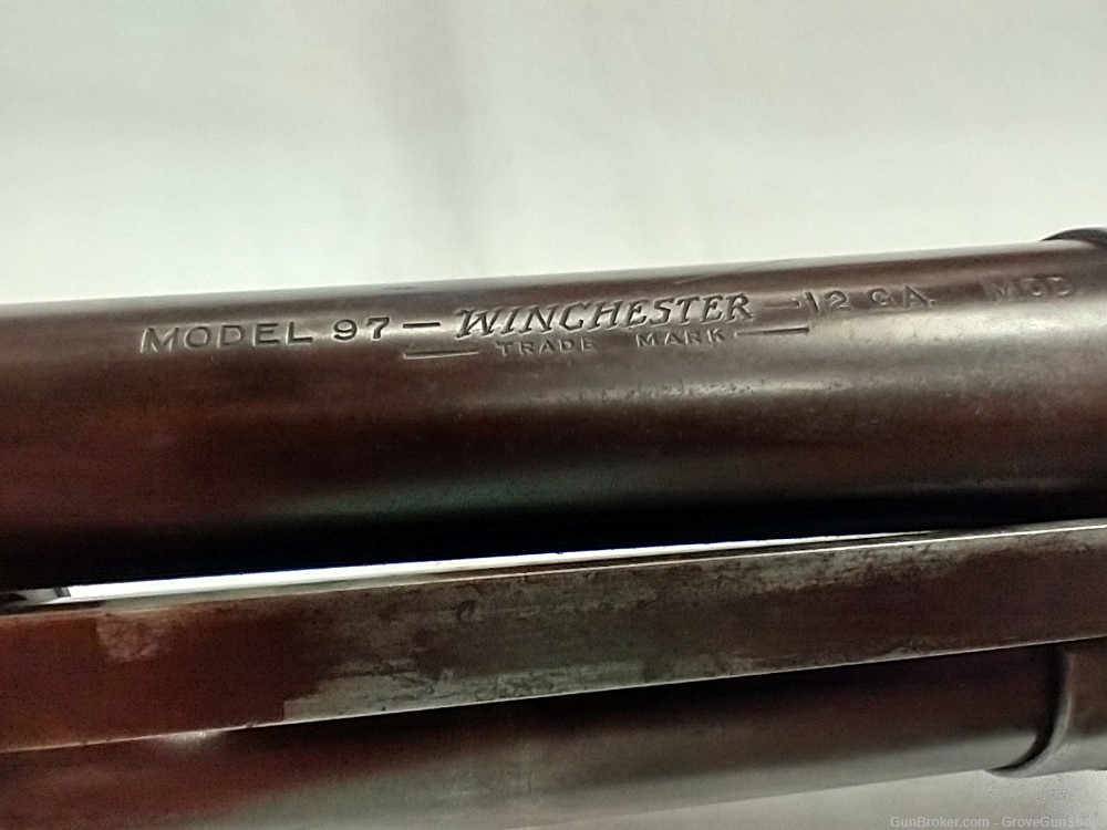 Winchester 1897 Model 97 12GA Pump Shotgun 30" MFG 1930 C&R-img-2