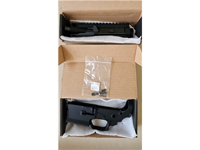 Sharps Bros Livewire AR-15 Upper/Lower Receiver Set, Billet