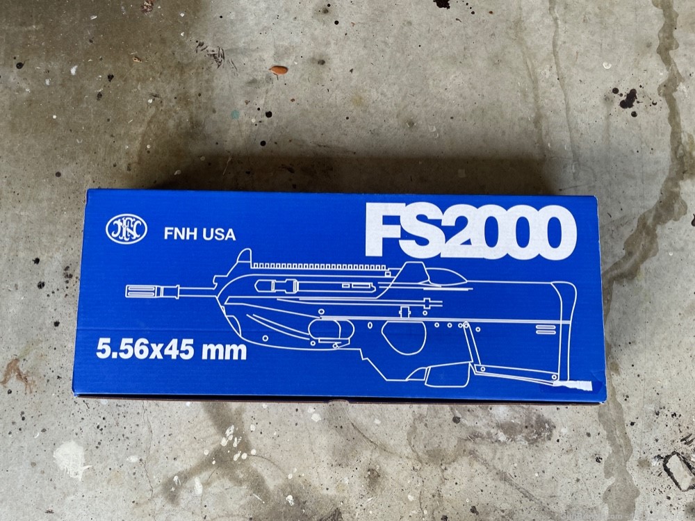 New in Box FN FS2000 w/ Shrouded 1.6x Scope OPTIC-img-4