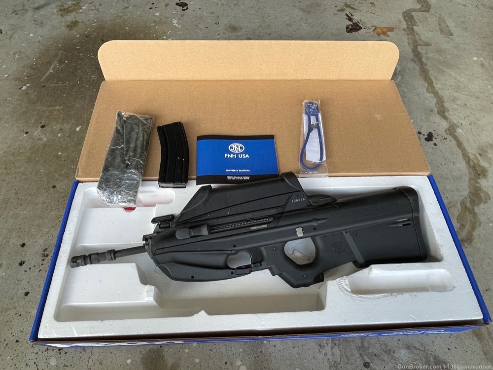 New in Box FN FS2000 w/ Shrouded 1.6x Scope OPTIC-img-0
