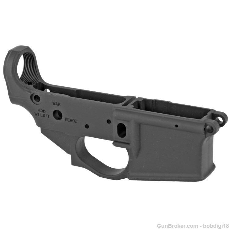 Spikes Tactical ST15 Crusader Stripped AR15 Lower Receiver NO CC FEES-img-1