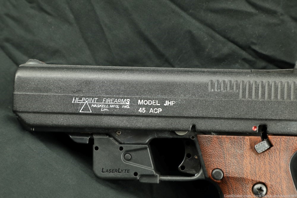 Hi-Point JHP-45 4.5” Barrel .45 ACP Semi Auto Pistol W/ Case-img-7