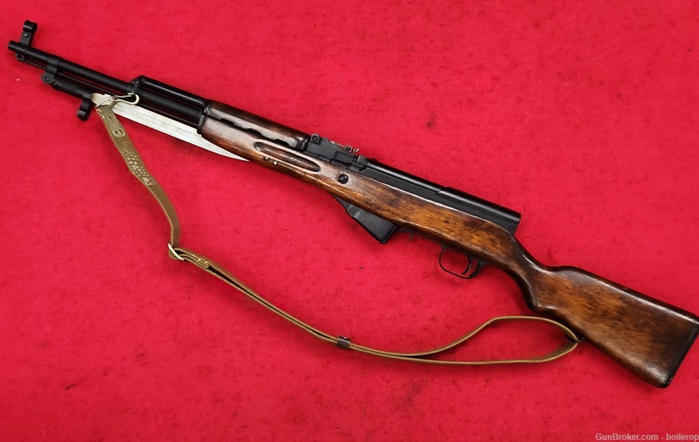 1950 Russian/Soviet Tula SKS rifle, 7.62x39, Cold War CCCP Nice!-img-1