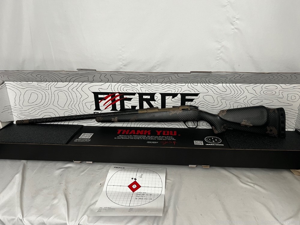 FIerce Carbon Titanium CT Rage 7mm PRC 7PRC 24" Senora Smoke NEW FREE AMMO-img-3