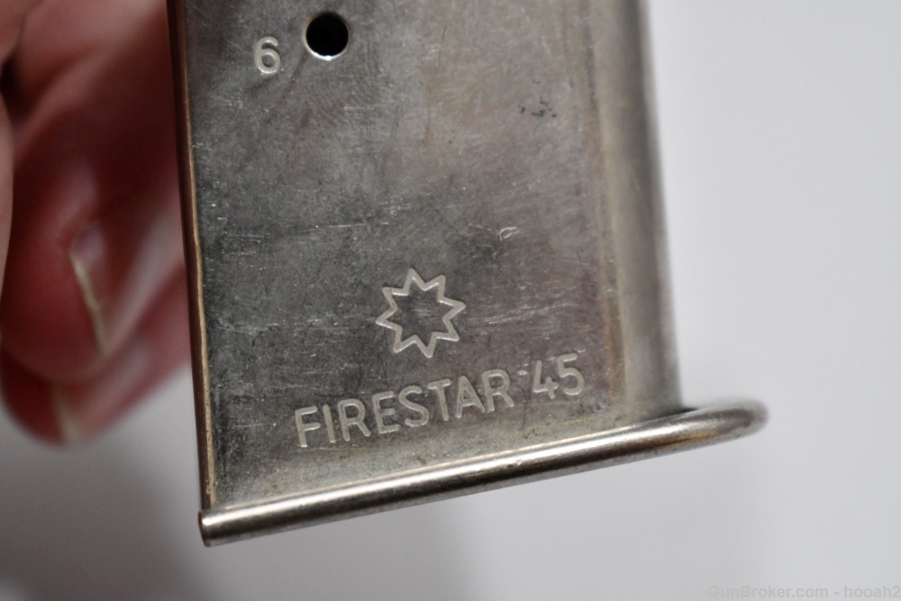 6 Factory STAR Firestar 45 ACP 6 Rd Stainless Steel Magazines-img-10