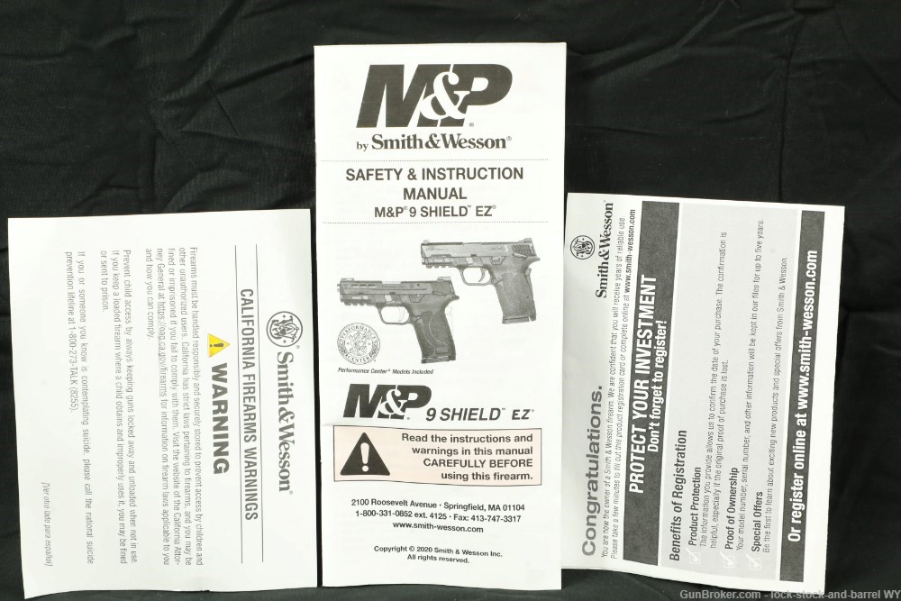 Smith & Wesson S&W M&P9 EZ M2.0 9mm 4” Pistol w/ 2 Magazines-img-32