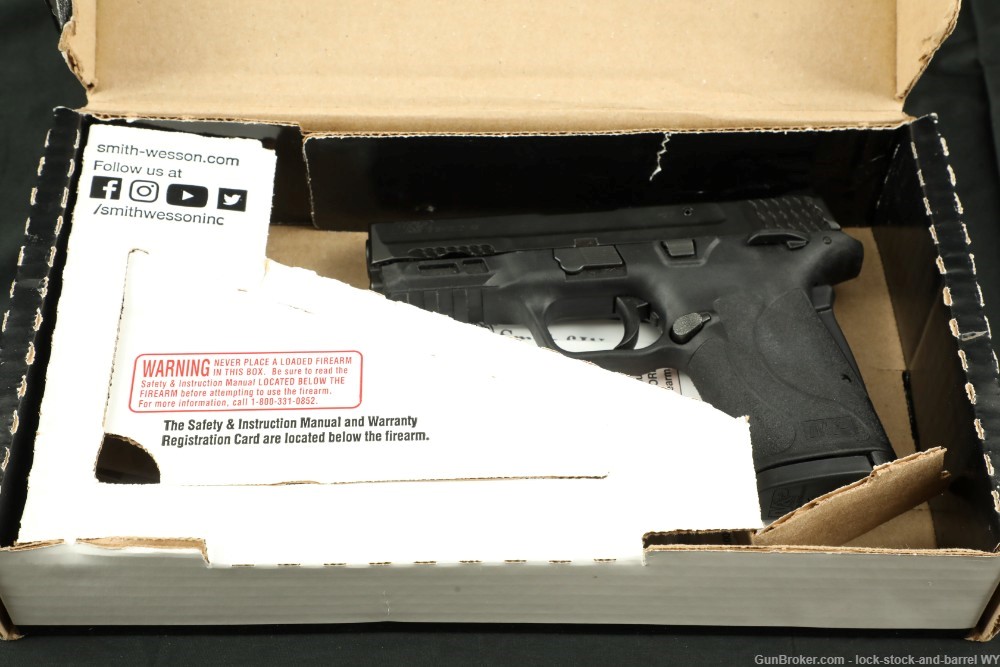 Smith & Wesson S&W M&P9 EZ M2.0 9mm 4” Pistol w/ 2 Magazines-img-39