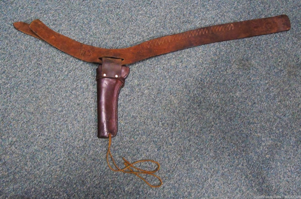 Vintage Cowboy holster by Hunter & S&W.-img-4
