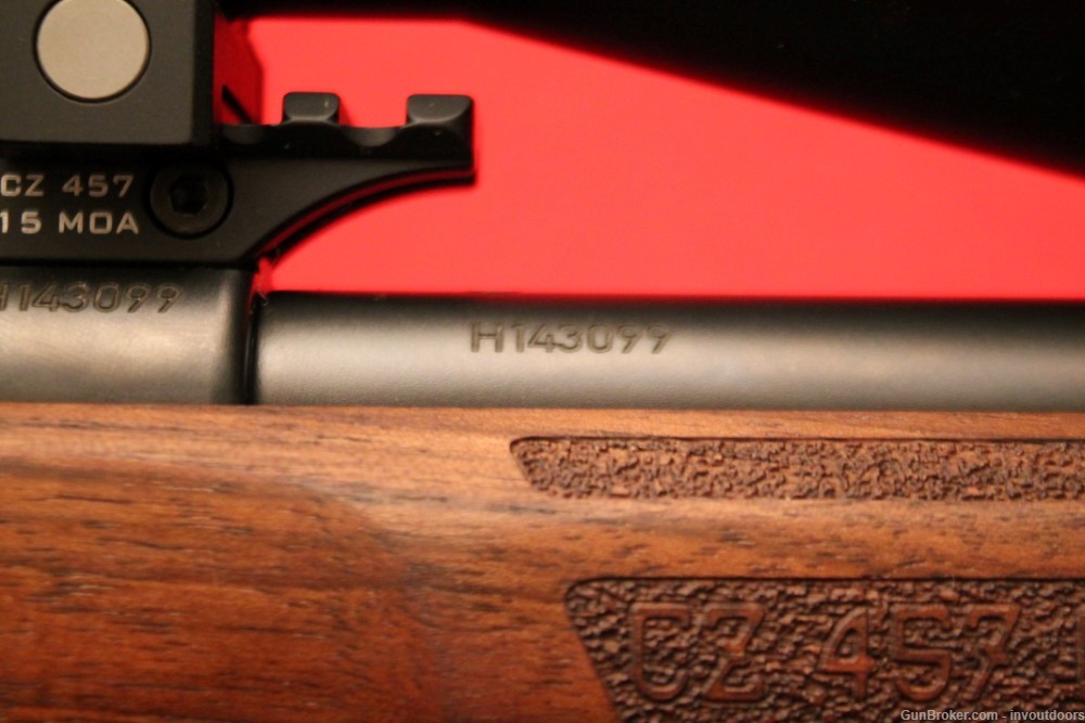 CZ 457 MTR .22 LR 20" heavy barrel rifle w/U.S. Optics T5 5-25x50 scope.-img-9